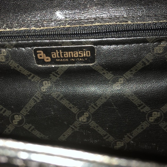 Attanasio made in Italy flower bling clutch - Picture 5 of 9